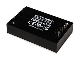 TDK-LAMBDA PYQ75-36WS12 Isolated Through Hole DC/DC Converter, ITE, Industrial & Railway, Quarter Brick, DIP, 8:1, 75 W