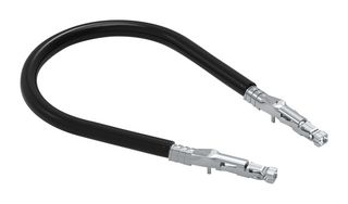WURTH ELEKTRONIK 657600612015 Cable Assembly, PVC, 12AWG, Crimp Socket to Free End, 5.9 ", 150 mm, WR MPC5 Series, Black