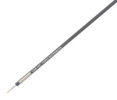 TIMES MICROWAVE LMR-195 Coaxial Cable, Copper, 4.95 mm, 50 ohm, Black