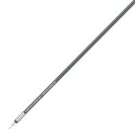 TIMES MICROWAVE LMR-240-UF Coaxial Cable, Copper, 6.1 mm, 50 ohm, Black