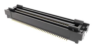 HARWIN F30-20008045R Mezzanine Connector, Plug, 0.8 mm, 2 Rows, 80 Contacts, Surface Mount Straight, Phosphor Bronze