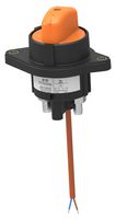 TE CONNECTIVITY - KISSLING 35H-411-0100-OR2100001 Battery Disconnector Switch, Manual, Removable, Orange, Lever, 1 Poles, 400 A, 1 kVDC, Flange