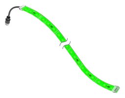BANNER ENGINEERING WLF12PXRGB2000SQP LED Strip Light, Flashing, Blue/Green/Red, 30 VDC, IP66/IP67/IP69K, 2.02 m H, WLF12 Pro Series