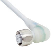SICK DOL-1204-L05MRN Sensor Cable, Grey, 90° M12 Receptacle, Free End, 4 Positions, 5 m, 16.4 ft