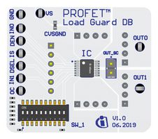 INFINEON BTG70902EPLDAUGHBRDTOBO1 Daughter Board/Switch, PROFET ONE4ALL Motherboards, Automotive Load Drive