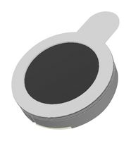 PUI AUDIO AS01508MR-6-R Speaker, 900 to 20kHz, 8 ohm, 88dB, 1.8W, Round, SMD