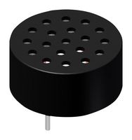 PUI AUDIO AST-1732MR-R Speaker, 1.7 to 20kHz, 32 ohm, 90dBA, 500mW, Round, Through Hole