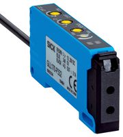 SICK GLL170-P332S03 Fibre Optic Sensor, 0 to 800 mm, 1 O/P, Light/Dark Switching, 3 Wire Cable, IP66, Potentiometer