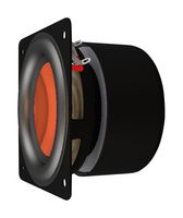 PUI AUDIO AS07808AS-R Speaker, 60 Hz to 40 kHz, 8 ohm, 30 W, 82 dB, Round with Square Frame, Panel Mount