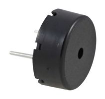 MULTICOMP PRO MCABT-477-RC Piezo Buzzer, Single, 70 dB , 2 kHZ, 5 mA, 3 to 25 VAC, Through Hole