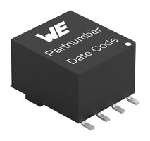 WURTH ELEKTRONIK 750510436 Pulse Transformer, 1.5:1, 1.1 mH, 0.085 ohm, 4 kV