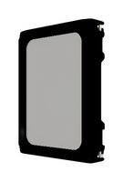 PUI AUDIO AS01506MS-SC15-WP-R Speaker, 20kHz to 650Hz, 6 ohm, 93dB, 1.2W, Oval with Rectangular Frame, Panel Mount