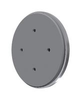 PUI AUDIO AS020100MR-R Speaker, 5kHz to 700Hz, 100 ohm, 90dBA, 500mW, Round, Bare Mount