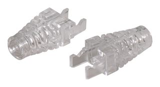 TUK PSRL5.5 Connector Accessory, Transparent, Strain Relief Boot