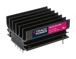 TRACO POWER TEN 40-7211UIR Isolated Through Hole DC/DC Converter, ITE, Industrial & Railway, DIP, 12:1, 40 W, 1 Output