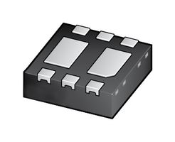 NEXPERIA PMDPB30XNAX Dual MOSFET, Dual N Channel, 20 V, 4.5 A, 0.034 ohm