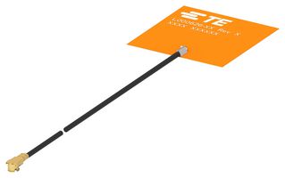 TE CONNECTIVITY L000626-03 RF Antenna, Linear, LoRaWAN/ISM/IoT, 863MHz to 870MHz, -2.7dBi, 2.5 VSWR, Adhesive/MHF Connector