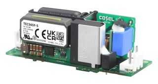 COSEL TECS65F-5 AC/DC Open Frame Power Supply (PSU), ITE, 1 Output, 50 W, 85V AC to 264V AC, Fixed