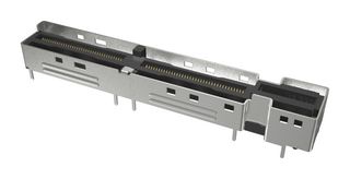 AMPHENOL COMMUNICATIONS SOLUTIONS G03V21322HR Card Edge Connector, Dual Side, 1.57 mm, 164 Contacts, Surface Mount, Straight