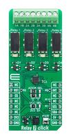 MIKROELEKTRONIKA MIKROE-6000 Add-On Board, Relay 7 Click, CRR05-1As, Reed Relay, I2C, 3.3V/5V in