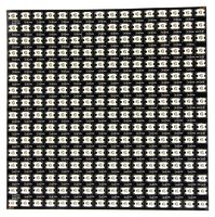INTELLIGENT LED SOLUTIONS ILPY-K510-RGB1-16X16-SK105-01 LED Module, Board + LED + Connector, 256 LEDs, Square, Red/Green/Blue, 5 VDC, 70 °C