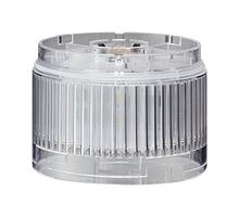 PATLITE LR7-E-C LED Unit, White, 24VDC, IP65, NEMA 4X, NEMA 13, 50mm H, 70mm Lens, LR Series