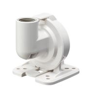 PATLITE SZQ-001W Folding Bracket, LR Series LED Signal Tower, Indoor, IP65, Polycarbonate, Off White