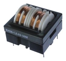 TE CONNECTIVITY - SCHAFFNER EH28-1.0-02-36M Common Mode Choke, 36 mH, 1 A, EH Series, Radial