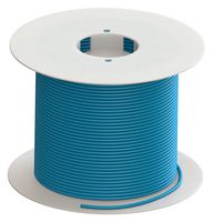CAL TEST ELECTRONICS CT2799A-6-50 Wire, Silicone, Blue, 18 AWG, 195 x 0.07mm, 164.04 ft