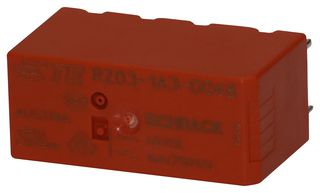 TE CONNECTIVITY 5-1415899-1 Power Relay, SPST-NO, 48 VDC, 16 A, RZ Series, Through Hole, Non Latching