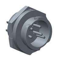 AMPHENOL LTW CD-09RMMS-QC8001 Circular Connector, Middle Size, Standard Circular Connector, X-Lok Series, Panel Mount Receptacle