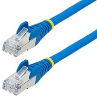 STARTECH NLBL-750-CAT6A-PATCH Ethernet Cable, 7.5m CAT6a Ethernet Cable LSZH, 10 GbE Snagless 100W PoE SFTP Network Cord