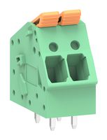 MOLEX 224929-0002 Wire-To-Board Terminal Block, 5 mm, 2 Ways, 24 AWG, 12 AWG, 3.09 mm², Push In Lock
