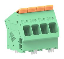 MOLEX 224931-0004 Wire-To-Board Terminal Block, 10 mm, 4 Ways, 18 AWG, 4 AWG, 5.89 mm², Push In Lock