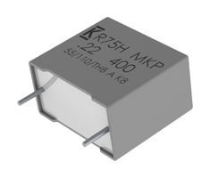 KEMET R75UI222050H3J Power Film Capacitor, Metallized PP, Radial Box - 2 Pin, 0.022 µF, ± 5%, High Frequency