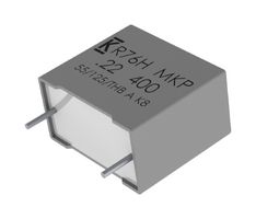 KEMET R76UI056050H4J Power Film Capacitor, Double Metallized PP, Radial Box - 2 Pin, 560 pF, ± 5%, High Frequency