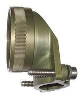 AMPHENOL INTERCONNECT INDIA M85049/39S21N Circular Connector Clamp, Right Angle, 21, 17.73 mm, Aluminium Alloy, MIL-85049 Series