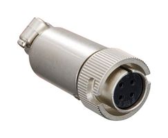 HIROSE / HRS RM12BPE-4S(81) Circular Connector, Standard Circular Connector, RM Series, Cable Mount Plug, 4 Contacts
