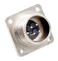 HIROSE / HRS RM12BRB-5PH(81) Circular Connector, Standard Circular Connector, RM Series, Flange Mount Receptacle, 5 Contacts