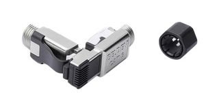 LUMBERG AUTOMATION 90000005 Modular Connector, Field Terminable, RJ45 Plug, 1 x 1 (Port), 8P8C, Cat6, IP20, Cable Mount