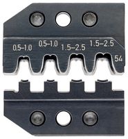 KNIPEX 97 49 54 Crimp Tool Die, 4 Profile, 20-14AWG, 0.5-2.5mm² Junior Power Timer & Modular Plugs