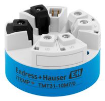 ENDRESS+HAUSER TMT31-AAA1B1A1B2C1 Temperature Transmitter, -200 to 850°C, PT100, 10 to 36V, 3-Wire, Push-In, iTEMP TMT31 Series