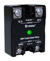 LITTELFUSE SRP1-CBAZL-010NW-N Solid State Relay, IP00, SPST-NO, 10 A, 280 Vrms, Panel Mount, Screw, Zero Crossing
