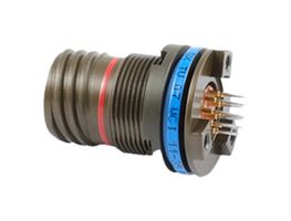 AMPHENOL SOCAPEX TV07WCI1135PF059LF Circular Connector, TV Series, MIL-DTL-38999 Series III, Jam Nut Receptacle, 13 Contacts, PCB Pin