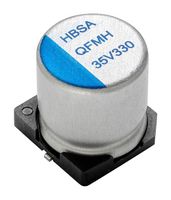 EATON ELECTRONICS EHBSA080M4701010T Hybrid Aluminium Electrolytic Capacitor, V-Chip, 47 µF, ± 20%, 80 V, Radial Can - SMD, 0.033 ohm