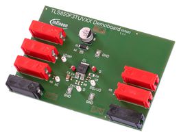 INFINEON TLS850F3TUV33BOARDTOBO1 Demonstration Board, TLS850F3TUV33, Linear Voltage Regulator, Power Management