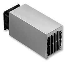 FISCHER ELEKTRONIK LA 6/100 24V Fan / Force Cooled Heat Sink, Hollow Fin Aggregate, 0.25 °C/W, 74 mm, 62 mm, 100 mm, 46 m³/h