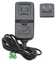 EDATEC ED-PSU1202-US-3.5PL AC/DC Adapter, Raspberry Pi Board, 12 VDC Output, 2 A, US Plug