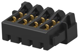 TE CONNECTIVITY 2483193-4 IDC Connector, IDC Receptacle, Female, 0.8 mm, 1 Row, 4 Contacts, Cable Mount