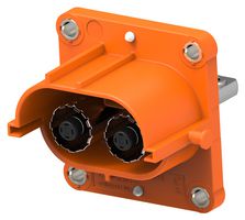 TE CONNECTIVITY - AMP 2-2141227-1 Automotive Connector, Panel Mount Header, 2 Contacts, Solder Pin, Nylon 6.6 (Polyamide 6.6) Body